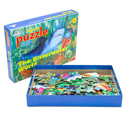 Custom Design 24 Pieces Paper Puzzle Game With Box For Kids Educational Children Jigsaw Puzzle