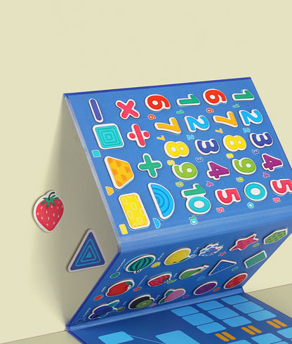 厂家直供 DIY 数学磁性拼图游戏儿童教育拼图玩具脑筋急转弯 Toi