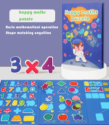Factory Direct Supply DIY Math Magnetic Puzzles Games for Kids Educational Jigsaw toys Brain Teaser Toi
