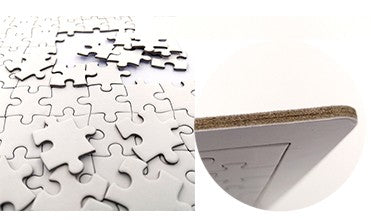 批发定制纸 A4 热升华空白拼图可打印拼图用于打印