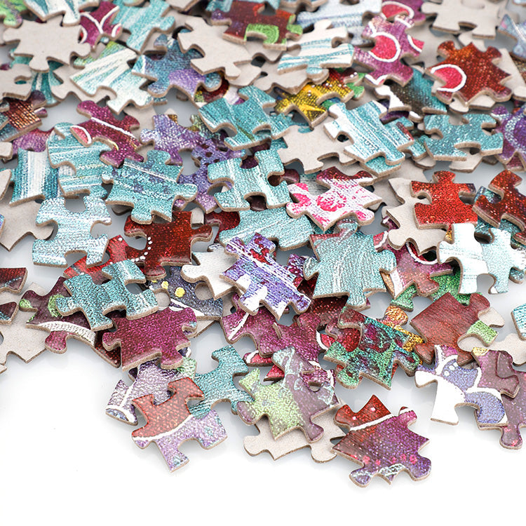 Custom Paper Jigsaw Puzzle Wholesale 1000 500 pieces Game Puzzle
