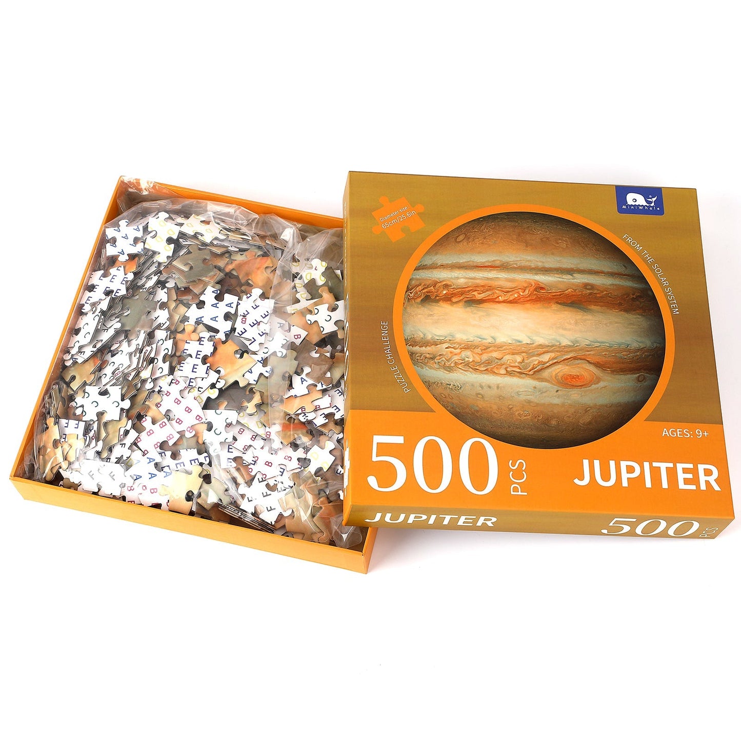 Miniwhale Jupiter adult 500 puzzle game star Themed Round puzzle jigsaw for adults brain