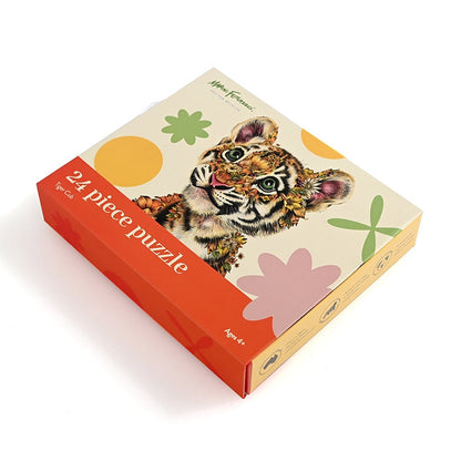 环保定制拼图制造商 24 件带磁盒拼图儿童游戏