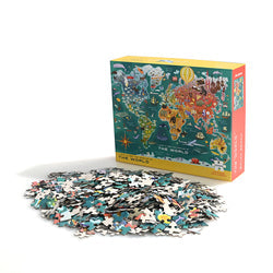 个性化设计包装磁力盒 500 片成人拼图盒适合家庭游戏