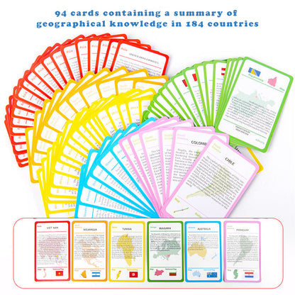 Hot Sale Factory Direct two-sided animal world map for kids preschool educational learning jigsaw pussel games toy