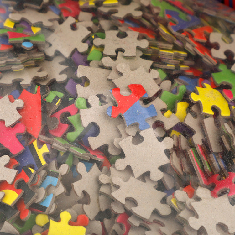Custom Cardboard Brain Teaser Puzzle 1000 5000 10000 Mini Pieces Jigsaw Puzzle for Adult